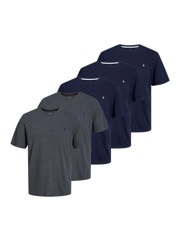 Jack & Jones T-Shirt Essentials in Dunkelblau / dunkelgrau