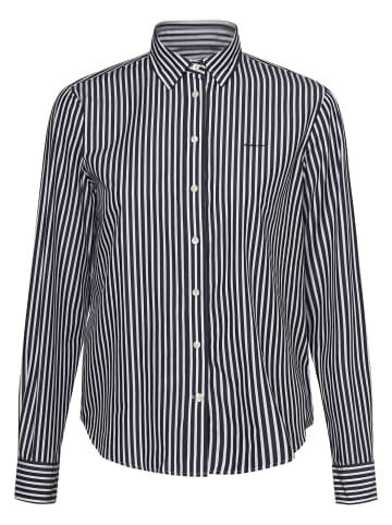 Gant Bluse in marine weiß