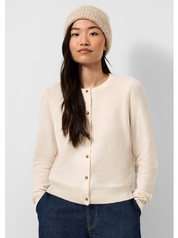 QS Strickjacke in 02W0_creme