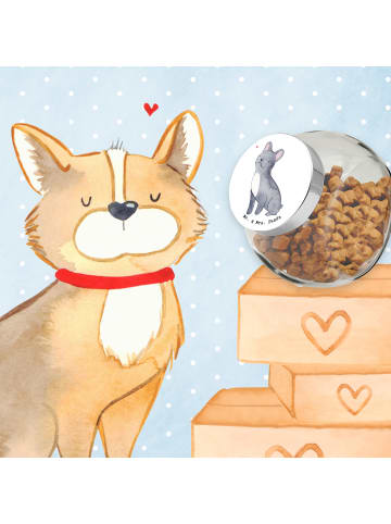 Mr. & Mrs. Panda Bonbonglas Französische Bulldogge Moment ohne S... in Weiß