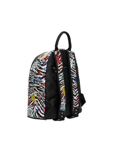 myMo Backpack Backpack in Black White