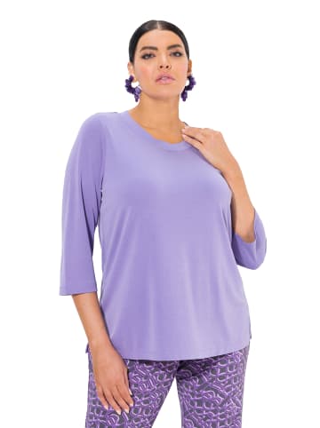 Ulla Popken Shirt in lavendel