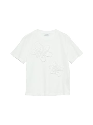 comma T-Shirt in weiß