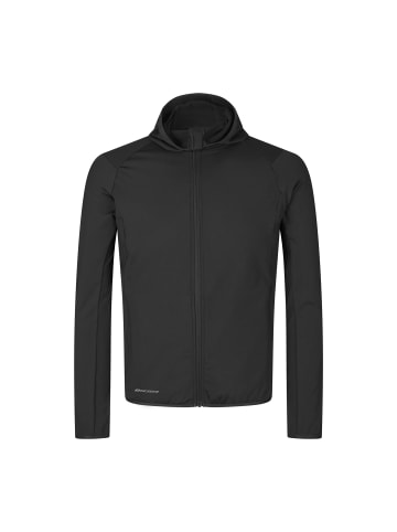 GEYSER Funktionsjacke stretch hoodie in Schwarz