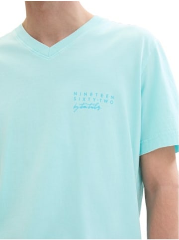 Tom Tailor V-Kragen T-Shirt für Herren in uni