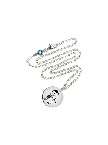 ChainMAGPIE 925 Silberkette mit Sternzeichenanhänger "Schütze"