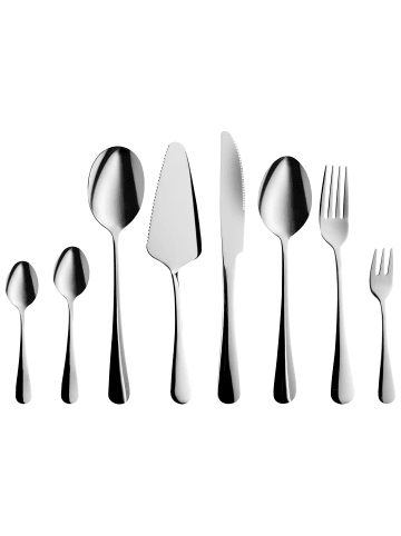 Beliani 70-set Besteck Set ROTINI in Silber
