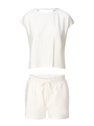 LINGADORE Top & shorts Off white
