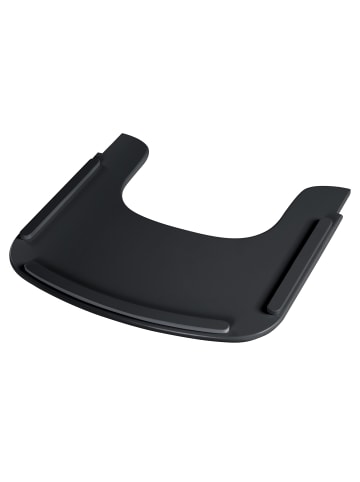 roba Essbrett aus Holz - Erweiterung & Zubehör für Hochstuhl Sit Up Flex - Schwarz