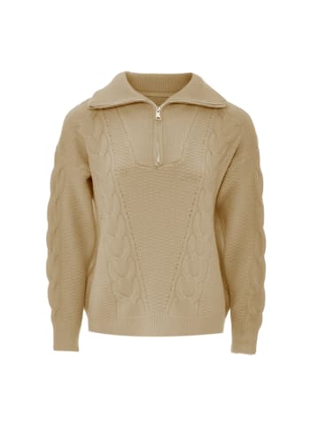 Bridgeport Strickpullover in Beige