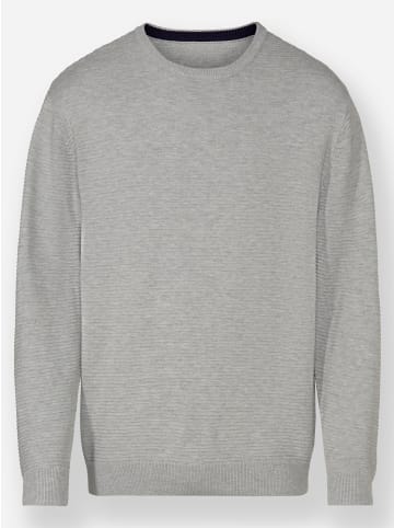 WITT WEIDEN Pullover in hellgrau-meliert