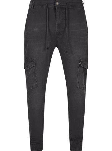 2Y Premium Cargo Trouser in black