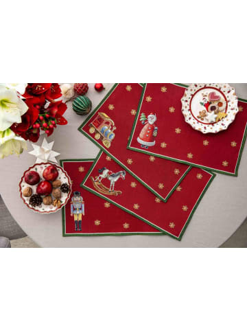 Villeroy & Boch 4er Set Jubiläums-Platzsets Toy's Delight 48 x 32 cm in bunt