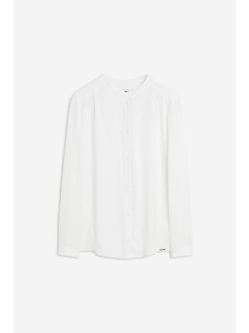 Cinque Locker geschnittene Bluse aus reiner Viskose in Weiß