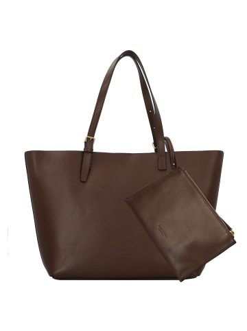Marc O'Polo Allis Shopper Tasche L Leder 51 cm in dark chocolate