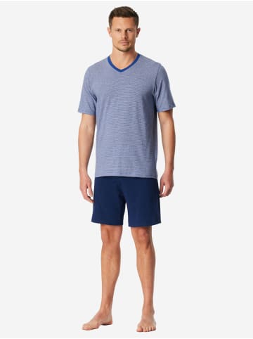 Schiesser Pyjama 955 in royal