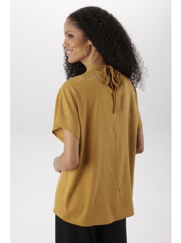 Aniston SELECTED Schlupfbluse in cognac