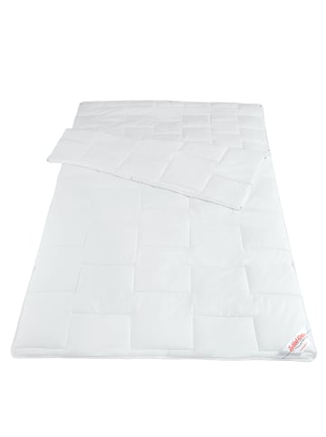 f.a.n. Frankenstolz Bettdecke Utah  Vierjahreszeiten Steppbett 155x220 cm in weiß