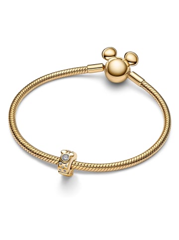 Pandora Clip-Charm Goldfarben Disney Micky & Minnie Maus