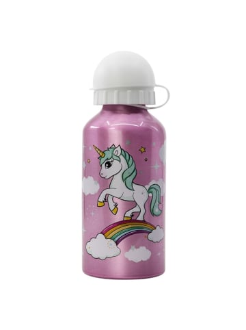 Unicorn Aluminium Trinkflasche 400ml Auslaufsicher & Praktisch
