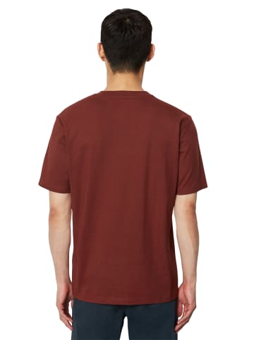 Marc O'Polo T-Shirt regular in burnt burgundy