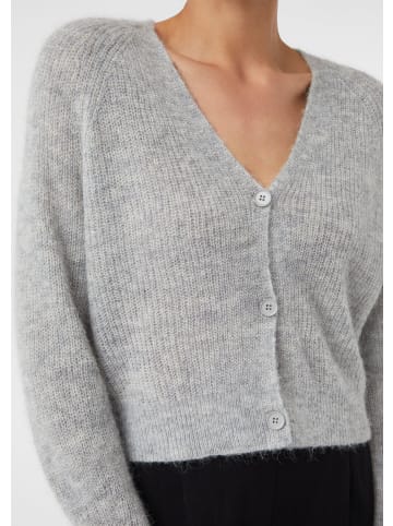 comma CI Strickjacke langarm in Grau