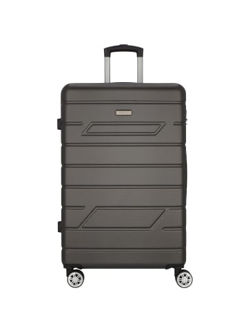 Nowi Bergamo 4 Rollen Trolley 75 cm in anthrazit