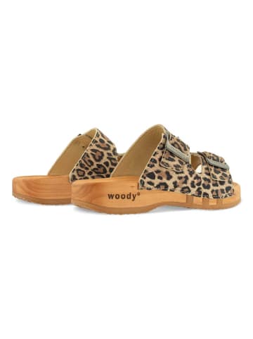 Woody Sandale in blau