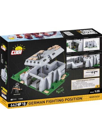 Cobi Modellbauset Klemmbausteine 3043 German Fighting Position - ab 8 Jahre