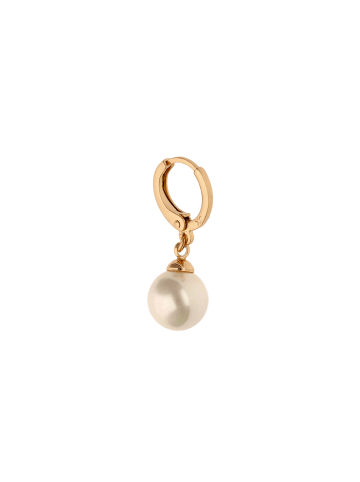 faina Women Drop Earrings in Rose Gold White