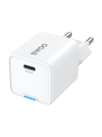 Wisam BWOO GaN PD Wandladegerät 30W 1x USB-C Anschluss 1A weiß