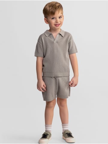 Minoti 2-tlg T-Shirt & Shorts 29KNIT201 in khaki