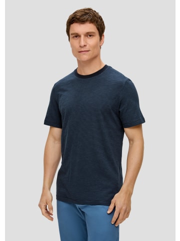 S. Oliver T-Shirt kurzarm in Blau