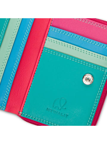 MYWALIT Small Wallet Geldbörse Leder 10 cm  lipstick