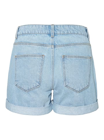 Noisy may Jeansshorts in Light Blue Denim