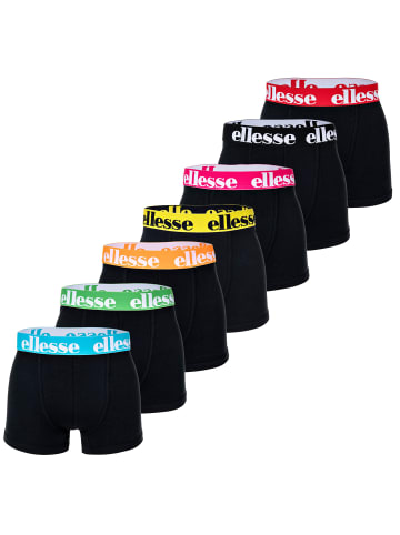 ellesse Boxershort 7er Pack in Schwarz/Multi