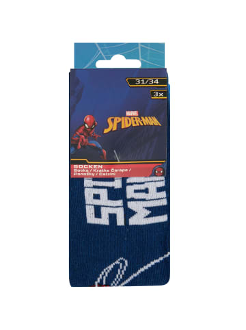 ONOMATO! 3er-Set: Socken Spider-Man in Mehrfarbig