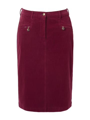 Ulla Popken Rock in weinrot