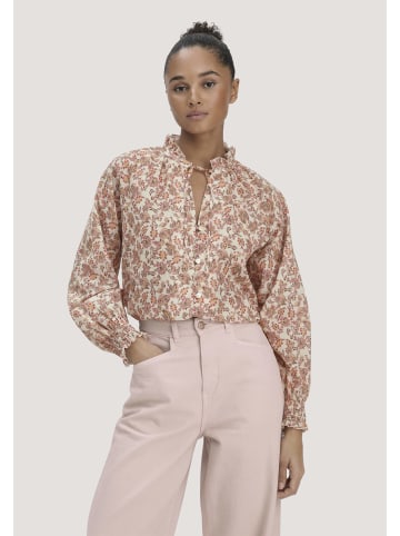 Hessnatur Hessnatur Print Bluse Relaxed aus reiner Bio-Baumwolle in cocos