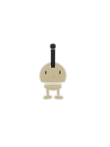 Hoptimist Hoptimist Bag tag in Latte