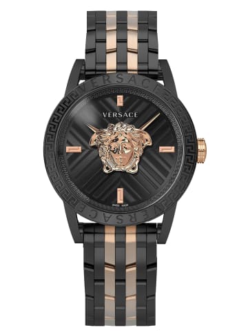 Versace Analoguhr für Herren in Schwarz