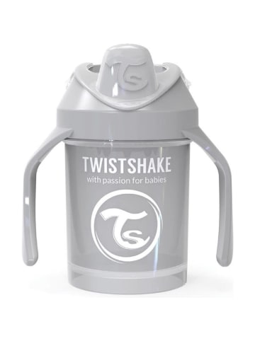 Twistshake Twistshake Trinkbecher - Mini Becher für Babys ab 4 Monaten 230 ml in Grau