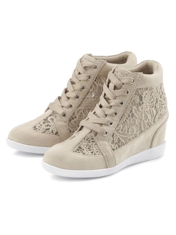 LASCANA Sneaker in beige