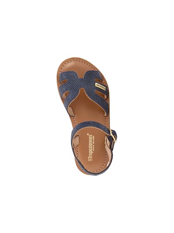 Les Tropéziennes par M Belarbi Ledersandalen Kind Par Belarbi Bamia Blau