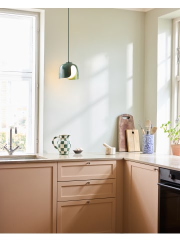 Osram Decor Corolle Pendelleuchte E27 Grün Metall Glas