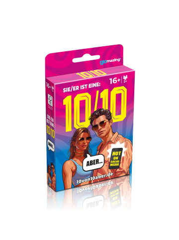 Gomazing Kartenspiel - Sie / Er ist eine 10 von 10... aber in mehrfarbig