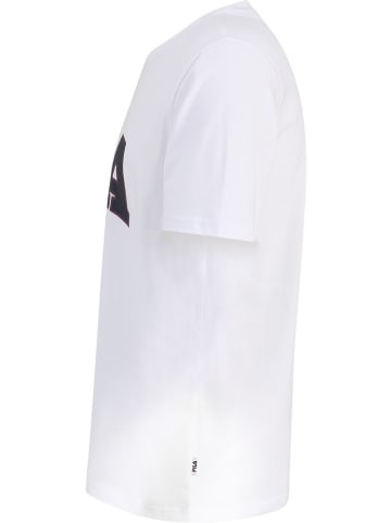 Fila T-Shirt "Lanaken Regular Graphic Tee" in Weiß