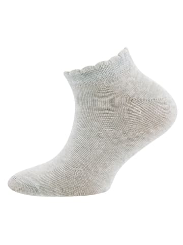 ewers 3er-Set Sneaker Socken 3er-Set Mäusezähnchenrand in bunt