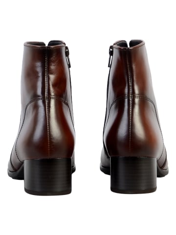 Gabor Nappa-Leder-Stiefeletten „Jam“ Braun