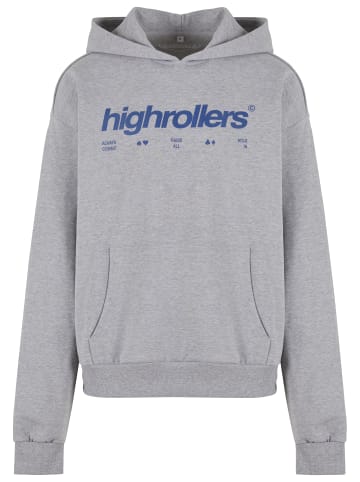 Mister Tee Mister Tee Highrollers Oversize Hoody in heather grey